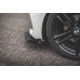 Накладка сплиттер на передний бампер на BMW 1 F20 / F21 M-Pack / M140i рестайл